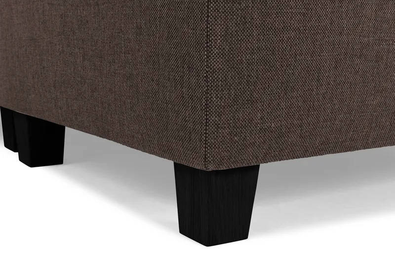 Crazy 6-istuttava Käännettävä L-muotoinen X-Large Kulmasohva Kankaalla - Ruskea - Huonekalut - Sohva - Kulmasohva