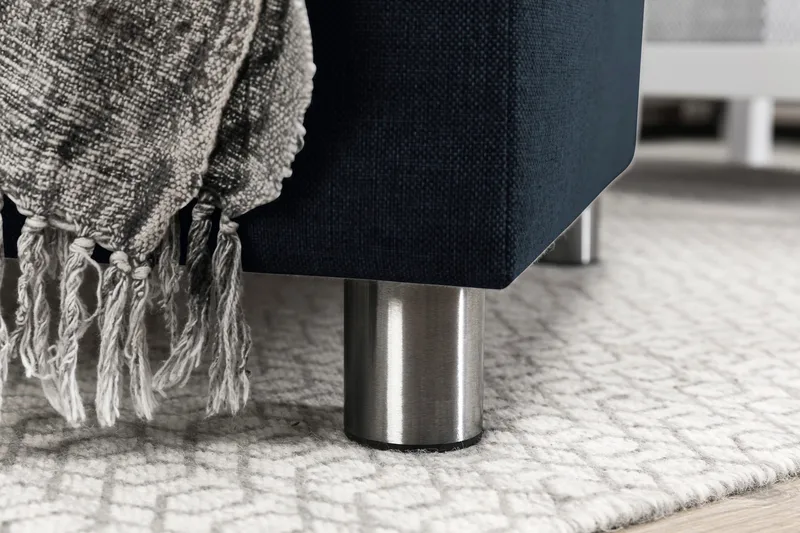 Crazy 6-istuttava Käännettävä L-muotoinen X-Large Kulmasohva Kankaalla - Sininen - Huonekalut - Sohva - Kulmasohva