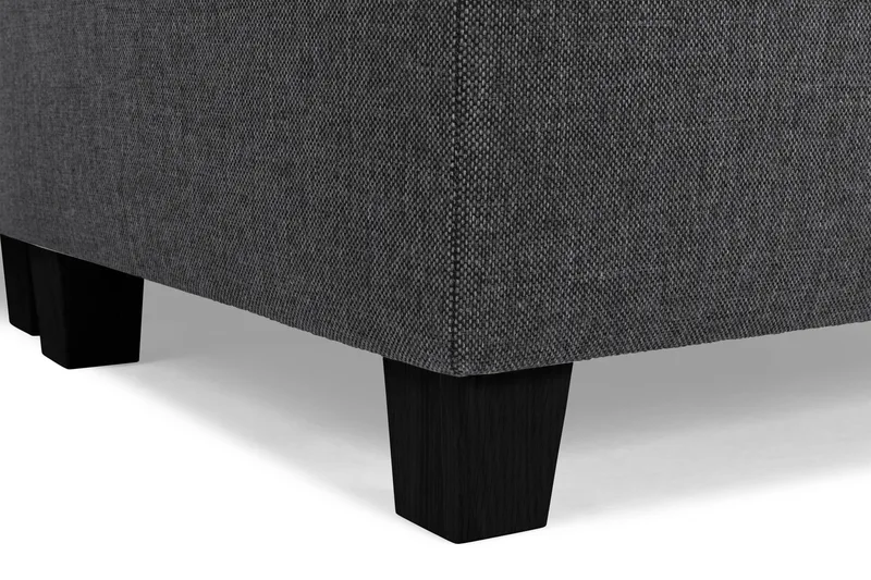 Crazy 6-istuttava Käännettävä L-muotoinen X-Large Kulmasohva Kankaalla - Tummanharmaa - Huonekalut - Sohva - Kulmasohva