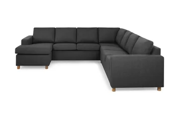 Crazy 6-istuttava Vasenkätinen U-muotoinen Large Kulmasohva Divaanilla Kankaalla