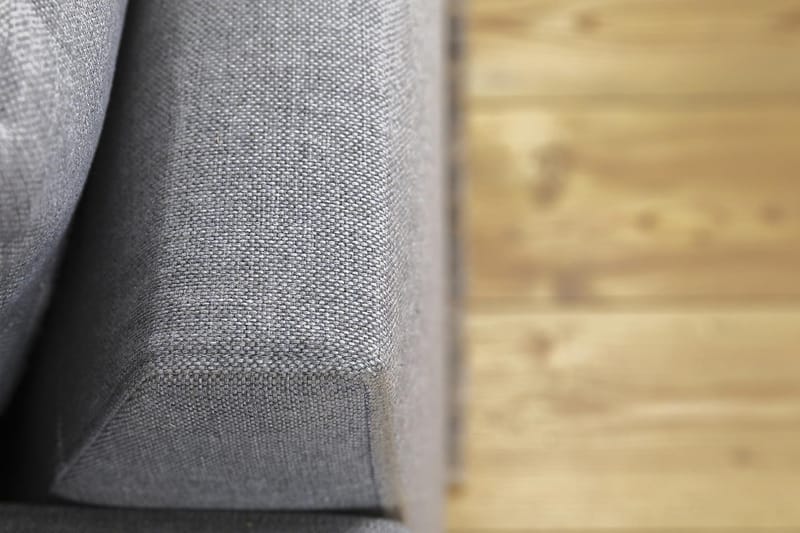 Crazy 6-istuttava Vasenkätinen U-muotoinen Large Kulmasohva Divaanilla Kankaalla - Harmaa - Huonekalut - Sohva - Kulmasohva - Kulmadivaanisohva