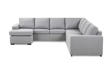 Crazy 6-istuttava Vasenkätinen U-muotoinen Large Kulmasohva Divaanilla Kankaalla