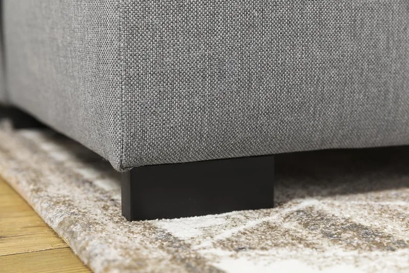 Crazy 6-istuttava Vasenkätinen U-muotoinen Large Kulmasohva Divaanilla Kankaalla - Harmaa - Huonekalut - Sohva - Kulmasohva - Kulmadivaanisohva