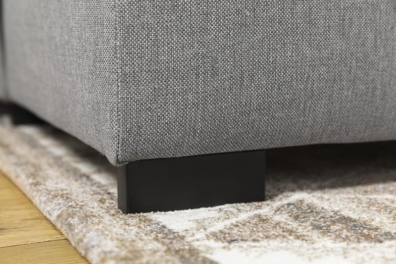 Crazy 6-istuttava Vasenkätinen U-muotoinen Large Kulmasohva Divaanilla Kankaalla - Harmaa - Huonekalut - Sohva - Kulmasohva - Kulmadivaanisohva