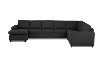 Crazy 6-istuttava Vasenkätinen U-muotoinen X-Large Kulmasohva Divaanilla Kankaalla