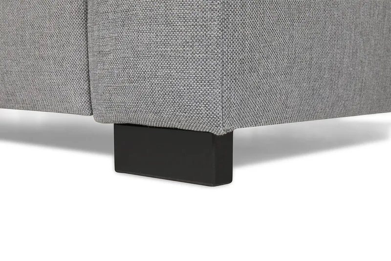 Crazy 6-istuttava Vasenkätinen U-muotoinen X-Large Kulmasohva Divaanilla Kankaalla - Harmaa - Huonekalut - Sohva - Kulmasohva - Kulmadivaanisohva