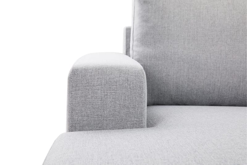 Crazy 6-istuttava Vasenkätinen U-muotoinen X-Large Kulmasohva Divaanilla Kankaalla - Harmaa - Huonekalut - Sohva - Kulmasohva - Kulmadivaanisohva