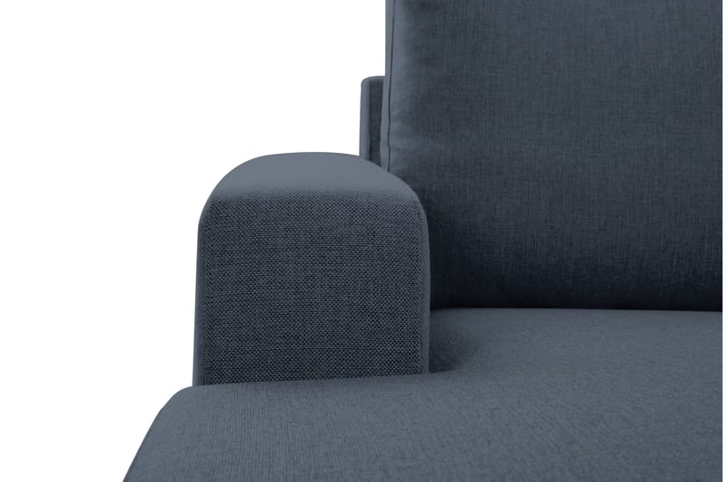 Crazy 6-istuttava Vasenkätinen U-muotoinen X-Large Kulmasohva Divaanilla Kankaalla - Sininen - Huonekalut - Sohva - Kulmasohva - Kulmadivaanisohva