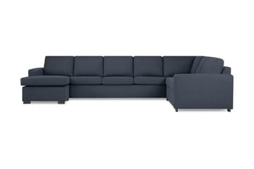 Crazy 6-istuttava Vasenkätinen U-muotoinen X-Large Kulmasohva Divaanilla Kankaalla