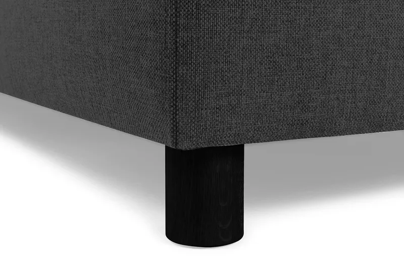 Crazy 6-istuttava Vasenkätinen U-muotoinen X-Large Kulmasohva Divaanilla Kankaalla - Tummanharmaa - Huonekalut - Sohva - Kulmasohva - Kulmadivaanisohva