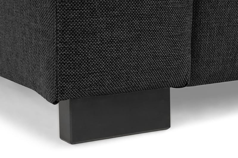 Crazy 6-istuttava Vasenkätinen U-muotoinen X-Large Kulmasohva Divaanilla Kankaalla - Tummanharmaa - Huonekalut - Sohva - Kulmasohva - Kulmadivaanisohva