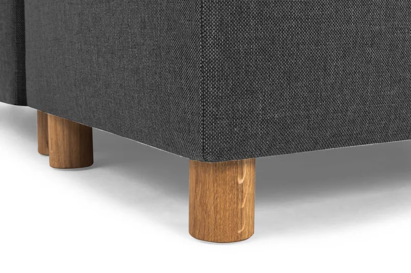 Crazy 7-istuttava Käännettävä L-muotoinen XX-Large Kulmasohva Kankaalla - Antrasiitti - Huonekalut - Sohva - Kulmasohva