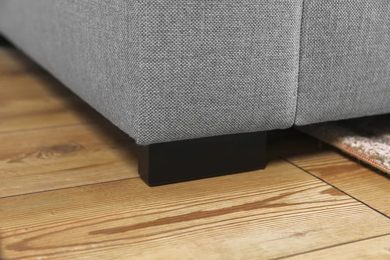 Crazy 7-istuttava Käännettävä L-muotoinen XX-Large Kulmasohva Kankaalla - Harmaa - Huonekalut - Sohva - Kulmasohva