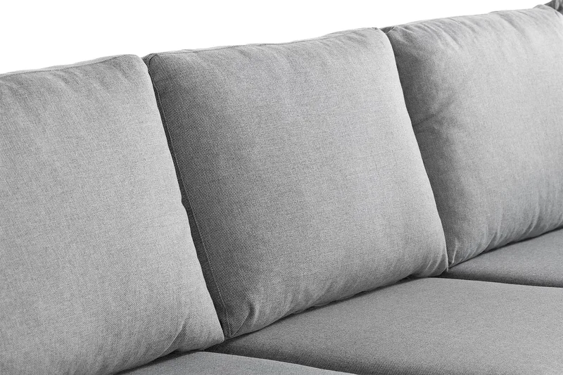 Crazy 7-istuttava Käännettävä L-muotoinen XX-Large Kulmasohva Kankaalla - Harmaa - Huonekalut - Sohva - Kulmasohva