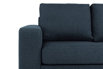 Crazy 7-istuttava Käännettävä L-muotoinen XX-Large Kulmasohva Kankaalla - Sininen - Huonekalut - Sohva - Kulmasohva
