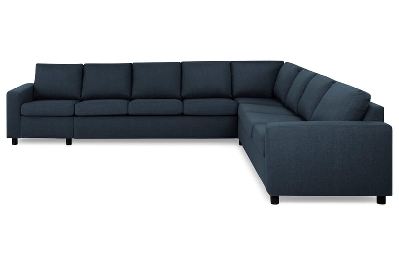 Crazy 7-istuttava Käännettävä L-muotoinen XX-Large Kulmasohva Kankaalla - Sininen - Huonekalut - Sohva - Kulmasohva