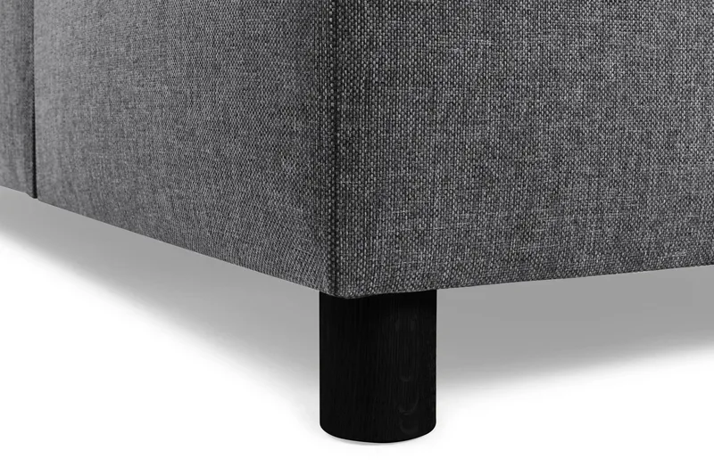 Crazy 7-istuttava Käännettävä L-muotoinen XX-Large Kulmasohva Kankaalla - Tummanharmaa - Huonekalut - Sohva - Kulmasohva