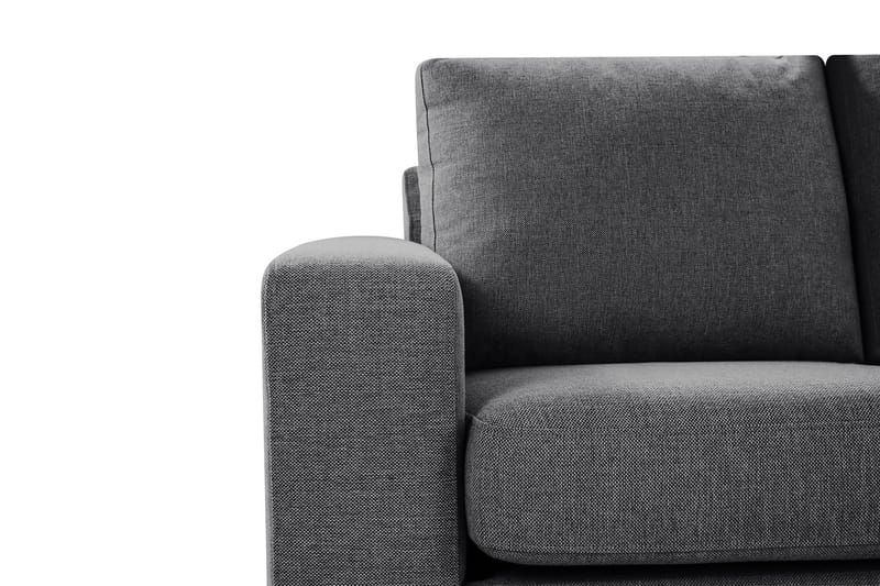 Crazy 7-istuttava Käännettävä L-muotoinen XX-Large Kulmasohva Kankaalla - Tummanharmaa - Huonekalut - Sohva - Kulmasohva