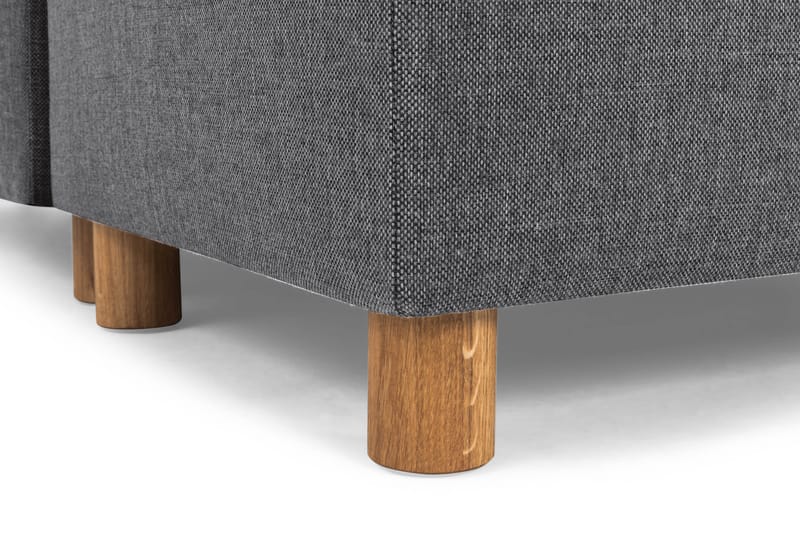 Crazy 7-istuttava Käännettävä L-muotoinen XX-Large Kulmasohva Kankaalla - Tummanharmaa - Huonekalut - Sohva - Kulmasohva