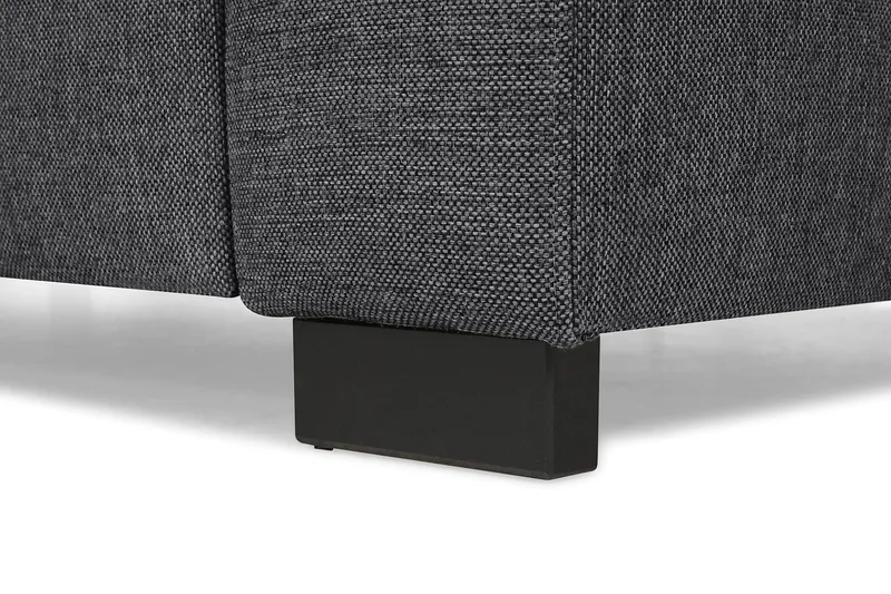 Crazy 7-istuttava Käännettävä L-muotoinen XX-Large Kulmasohva Kankaalla - Tummanharmaa - Huonekalut - Sohva - Kulmasohva