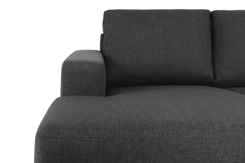 Crazy 7-istuttava Käännettävä U-muotoinen XX-Large Kulmasohva Divaanilla Kankaalla - Antrasiitii - Huonekalut - Sohva - Kulmasohva - Kulmadivaanisohva