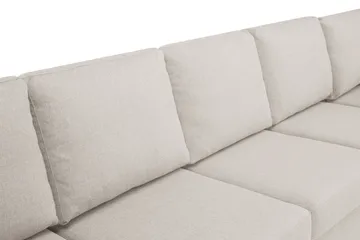 Crazy 7-istuttava Käännettävä U-muotoinen XX-Large Kulmasohva Divaanilla Kankaalla - Beige - Huonekalut - Sohva - Kulmasohva - Kulmadivaanisohva