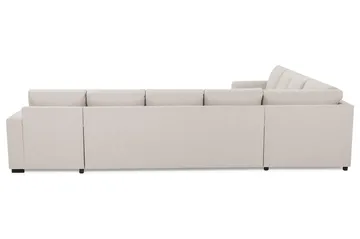 Crazy 7-istuttava Käännettävä U-muotoinen XX-Large Kulmasohva Divaanilla Kankaalla - Beige - Huonekalut - Sohva - Kulmasohva - Kulmadivaanisohva