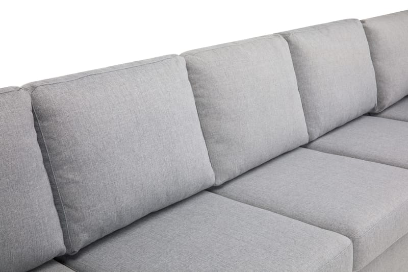 Crazy 7-istuttava Käännettävä U-muotoinen XX-Large Kulmasohva Divaanilla Kankaalla - Harmaa - Huonekalut - Sohva - Kulmasohva - Kulmadivaanisohva