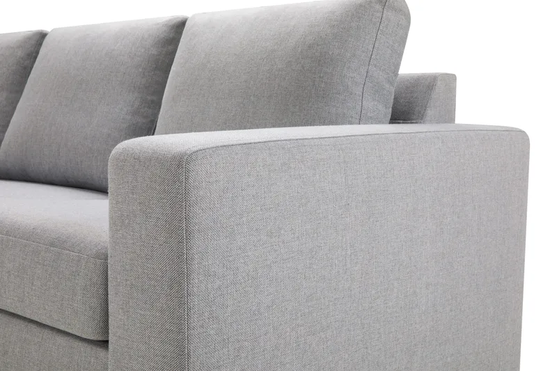 Crazy 7-istuttava Käännettävä U-muotoinen XX-Large Kulmasohva Divaanilla Kankaalla - Harmaa - Huonekalut - Sohva - Kulmasohva - Kulmadivaanisohva