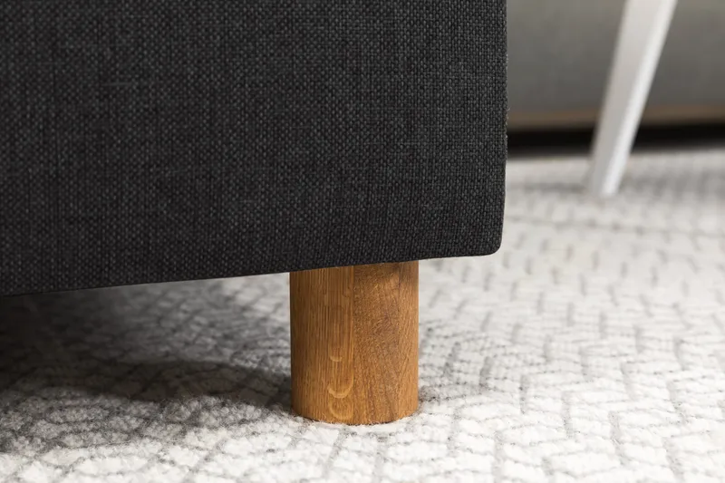 Crazy 7-istuttava Käännettävä U-muotoinen XX-Large Kulmasohva Divaanilla Kankaalla - Tummanharmaa / Antrasiitti - Huonekalut - Sohva - Kulmasohva - Kulmadivaanisohva