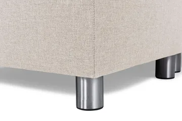 Crazy 7-istuttava oikeakätinen U-muotoinen XX-Large-kulmasohva divaanilla, kangasta - Beige - Huonekalut - Sohva - Kulmasohva - Kulmadivaanisohva