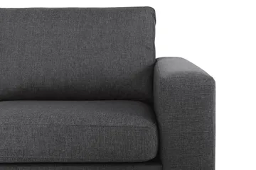 Crazy 7-istuttava oikeakätinen U-muotoinen XX-Large-kulmasohva divaanilla, kangasta - Tummanharmaa - Huonekalut - Sohva - Kulmasohva - Kulmadivaanisohva