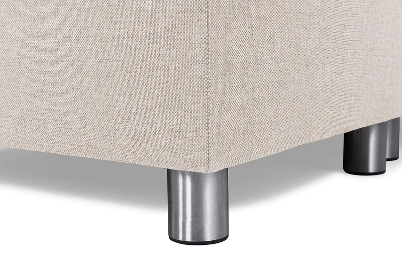 Crazy 7-istuttava Oikeakätinen U-muotoinen XX-Large Kulmasohva Divaanilla Kankaalla - Beige - Huonekalut - Sohva - Kulmasohva - Kulmadivaanisohva