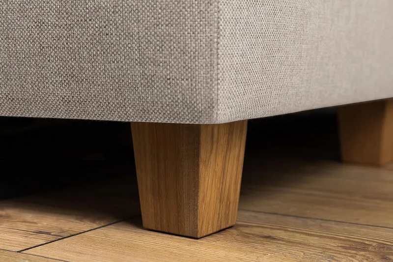 Crazy 7-istuttava Oikeakätinen U-muotoinen XX-Large Kulmasohva Divaanilla Kankaalla - Beige - Huonekalut - Sohva - Kulmasohva - Kulmadivaanisohva