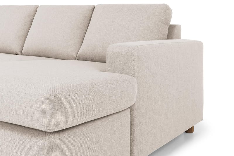 Crazy 7-istuttava Oikeakätinen U-muotoinen XX-Large Kulmasohva Divaanilla Kankaalla - Beige - Huonekalut - Sohva - Kulmasohva - Kulmadivaanisohva