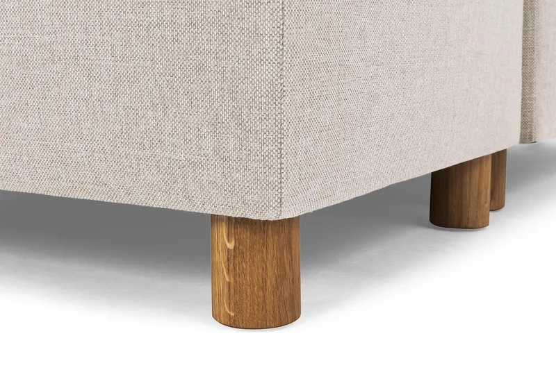 Crazy 7-istuttava Oikeakätinen U-muotoinen XX-Large Kulmasohva Divaanilla Kankaalla - Beige - Huonekalut - Sohva - Kulmasohva - Kulmadivaanisohva