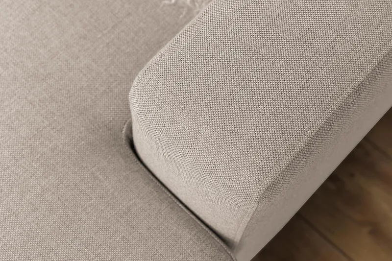 Crazy 7-istuttava Oikeakätinen U-muotoinen XX-Large Kulmasohva Divaanilla Kankaalla - Beige - Huonekalut - Sohva - Kulmasohva - Kulmadivaanisohva