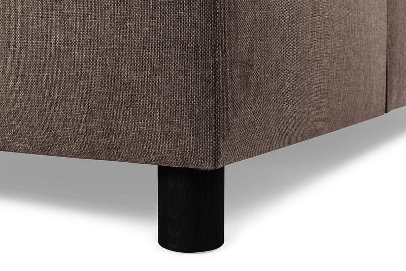 Crazy 7-istuttava Oikeakätinen U-muotoinen XX-Large Kulmasohva Divaanilla Kankaalla - Ruskea - Huonekalut - Sohva - Kulmasohva - Kulmadivaanisohva