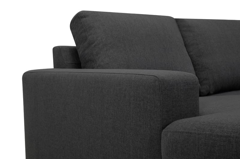 Crazy 7-istuttava Oikeakätinen U-muotoinen XX-Large Kulmasohva Divaanilla Kankaalla - Tummanharmaa - Huonekalut - Sohva - Kulmasohva - Kulmadivaanisohva