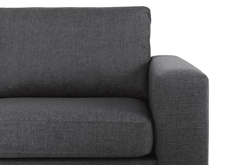 Crazy 7-istuttava Oikeakätinen U-muotoinen XX-Large Kulmasohva Divaanilla Kankaalla - Tummanharmaa - Huonekalut - Sohva - Kulmasohva - Kulmadivaanisohva