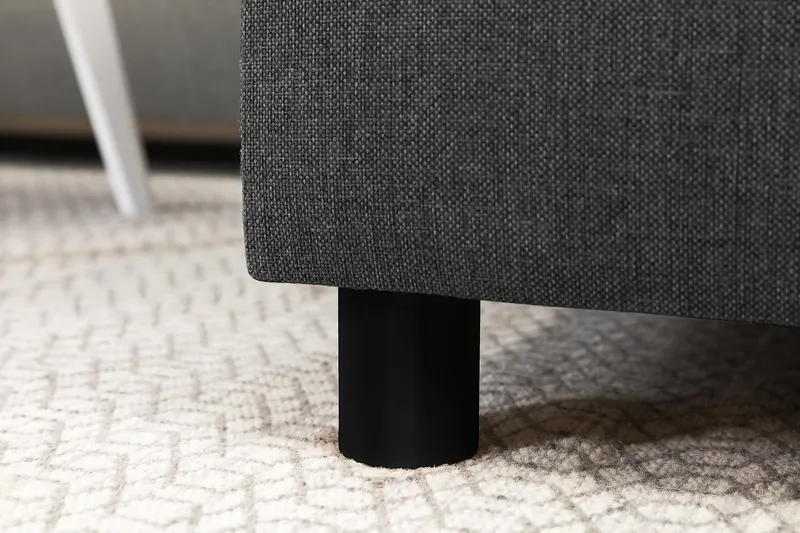 Crazy 7-istuttava Oikeakätinen U-muotoinen XX-Large Kulmasohva Divaanilla Kankaalla - Tummanharmaa - Huonekalut - Sohva - Kulmasohva - Kulmadivaanisohva