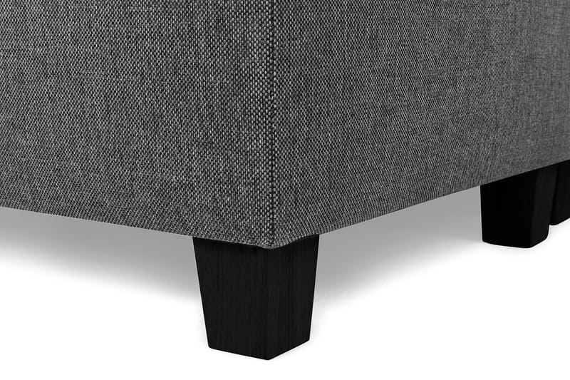 Crazy 7-istuttava Oikeakätinen U-muotoinen XX-Large Kulmasohva Divaanilla Kankaalla - Tummanharmaa - Huonekalut - Sohva - Kulmasohva - Kulmadivaanisohva