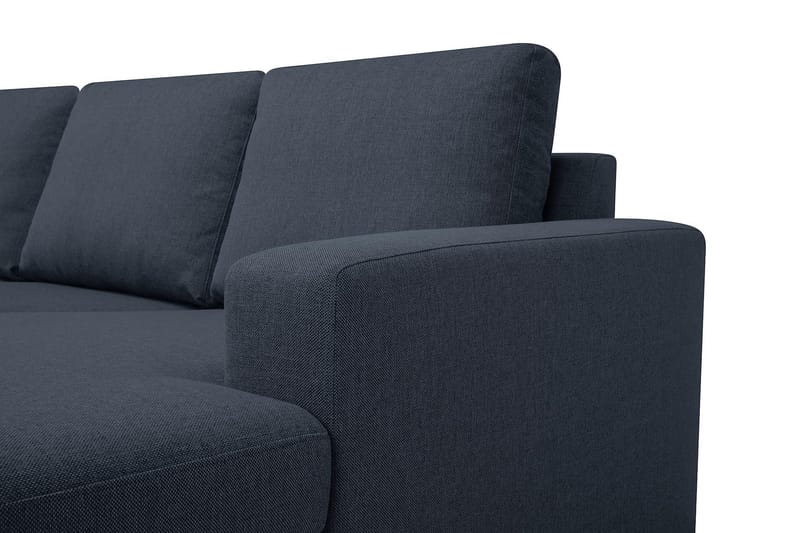 Crazy 7-istuttava Oikeakätinen U-muotoinen XX-Large Kulmasohva Divaanilla Kankaalla - Tummansininen - Huonekalut - Sohva - Kulmasohva - Kulmadivaanisohva