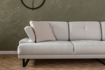Divaanisohva 3:n ist Caboolture - Beige - Huonekalut - Sohva - Kulmasohva