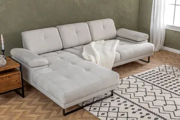Divaanisohva 3:n ist Caboolture - Beige - Huonekalut - Sohva - Divaanisohva - 3 istuttava sohva divaanilla