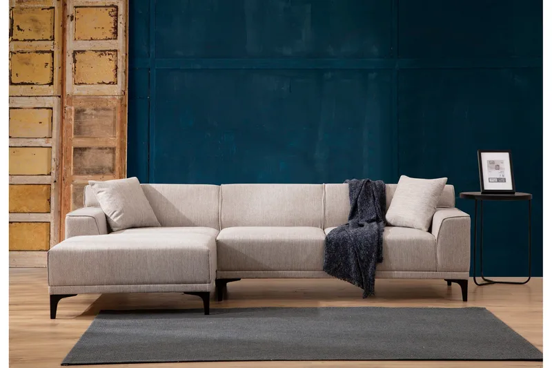 Divaanisohva 3:n ist Smithton - Valkoinen - Huonekalut - Sohva - Kulmasohva