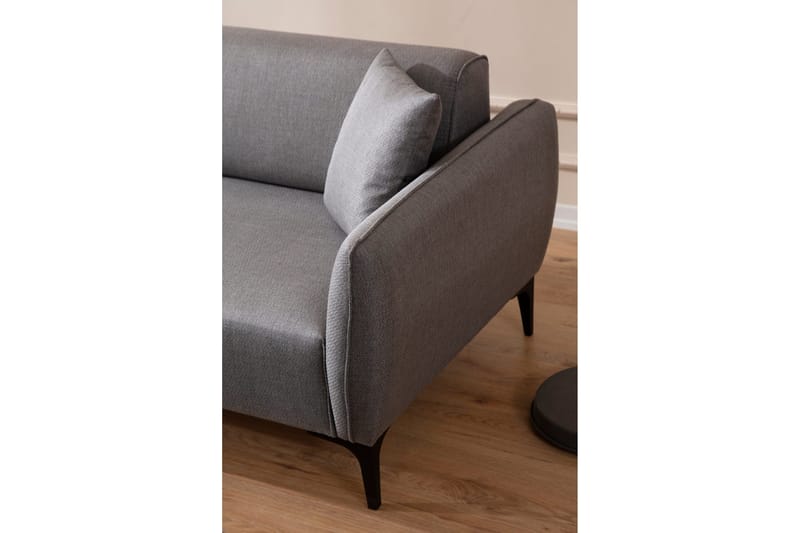 Divaanisohva 3:n ist Wangaratta - Harmaa - Huonekalut - Sohva - Kulmasohva - Kulmadivaanisohva