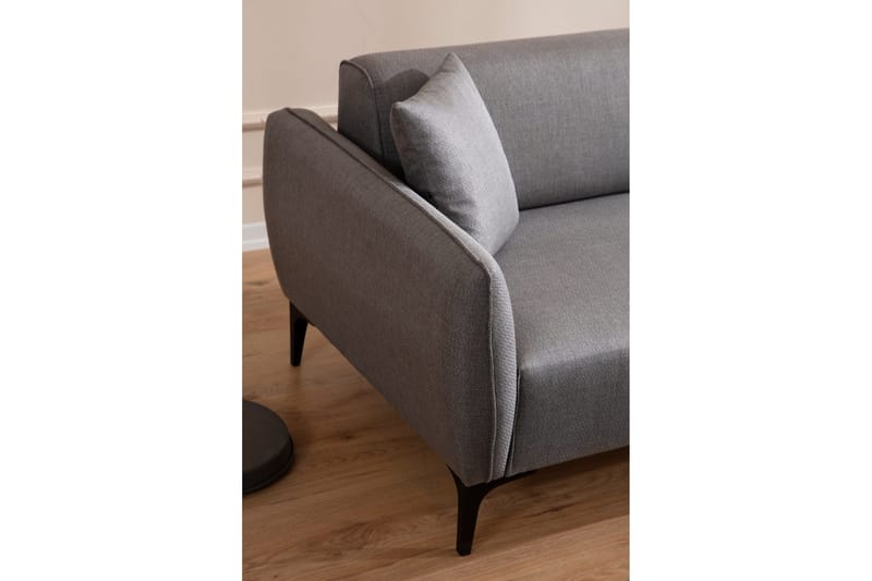 Divaanisohva 3:n ist Wangaratta - Harmaa - Huonekalut - Sohva - Kulmasohva - Kulmadivaanisohva