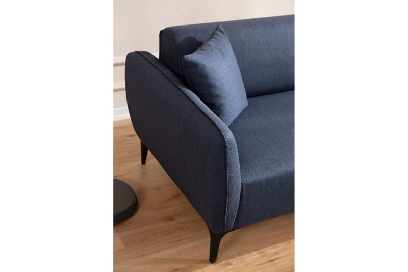 Divaanisohva 3:n ist Wangaratta - Sininen - Huonekalut - Sohva - Kulmasohva - Kulmadivaanisohva