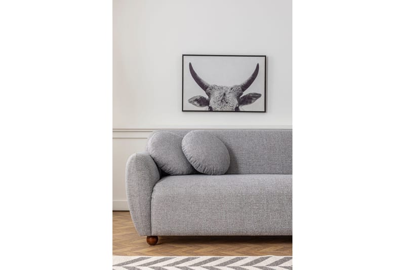 Divaanisohva 3:n ist Windwhistle - Harmaa - Huonekalut - Sohva - Kulmasohva